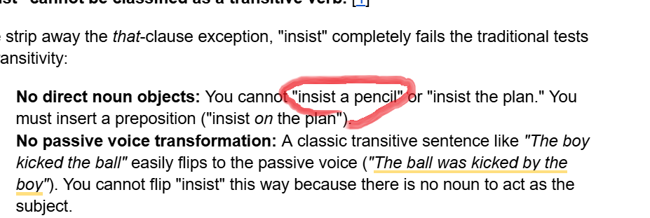 How to Insist a Pencil (Ask GPT)