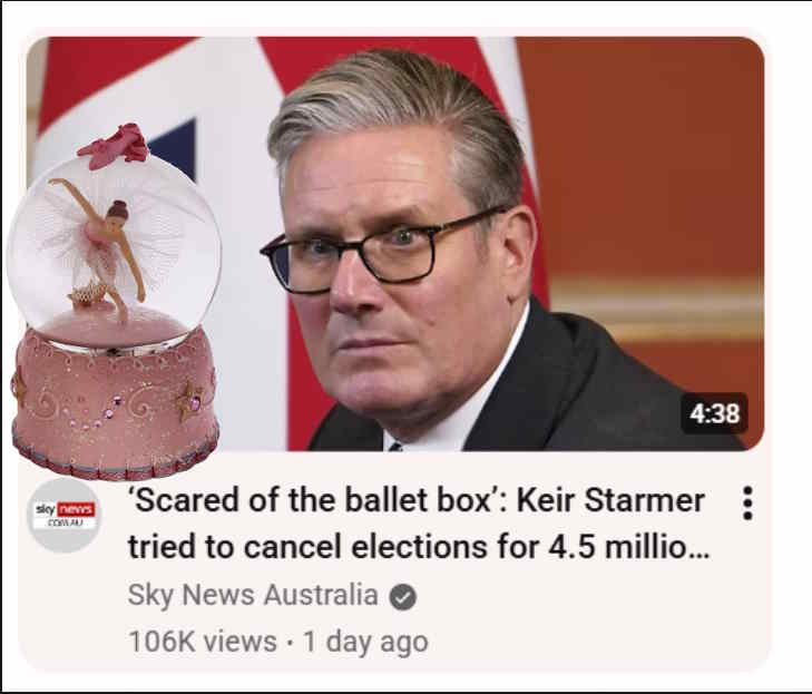 Ballet box is the Scariesr thing for Keir Starmer